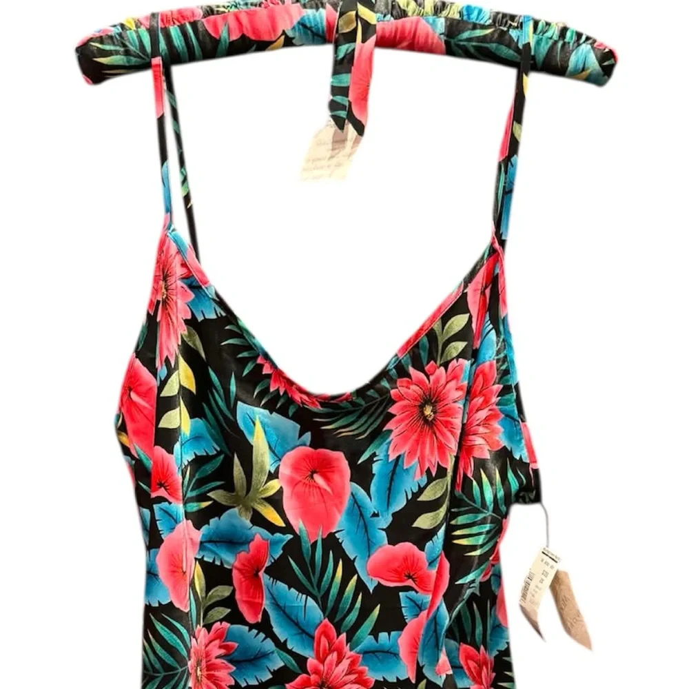 Floral Print Women's nightgown 2X - Picture 7 of 7